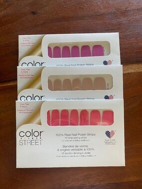 Color Street 100% Real Nail Polish Strips